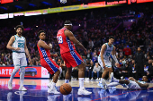 NBA: Charlotte Hornets at Philadelphia 76ers