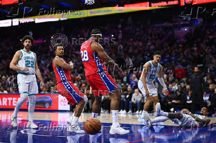 NBA: Charlotte Hornets at Philadelphia 76ers