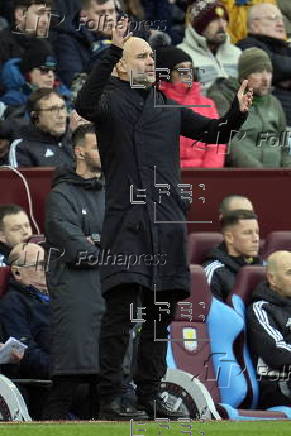 English Premier League - Aston Villa vs Manchester City