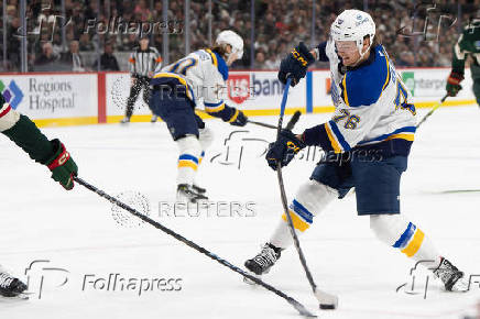 NHL: St. Louis Blues at Minnesota Wild