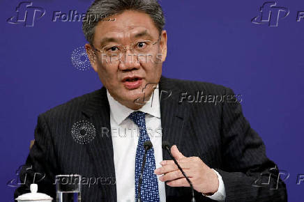 FILE PHOTO: Chinese Commerce Minister Wang Wentao in Beijing