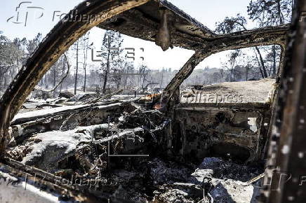 Park Fire in Butte County, Califonria burns over 170,000 acres