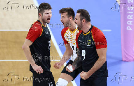 Volleyball - Men's Preliminary Round - Pool C - Japan vs Germany