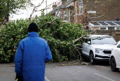 Storm Bert brings strong winds, heavy rain and snow across the UK