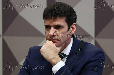 Marcelo lvaro Antnio em sesso da Comisso de Fiscalizao e Controle do Senado
