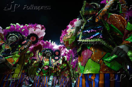 Desfile da escola de Samba Acadmicos do Tatuap