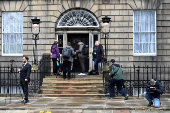 Scottish First Minister Humza Yousaf press conference at Bute House, Edinburgh