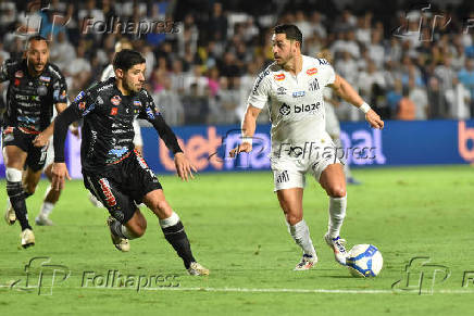 Partida entre Santos X Operrio PR  pelo Campeonato Brasileiro Srie B