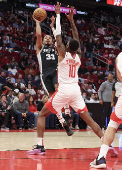 NBA: Preseason-San Antonio Spurs at Houston Rockets