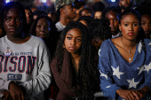 FILE PHOTO: The Wider Image - Behind the curtains: scenes from the US election