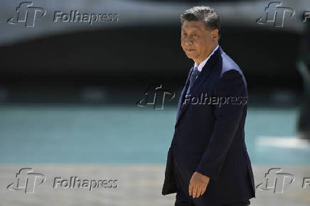 BRASILIA, O VISITA DO PRESIDENTE DA CHINA, XI JINPING, AO PRESIDENTE LULA