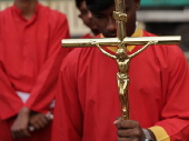 Feast of Christ prayer in Kolkata, India