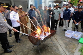 Logistics distribution for the regional government elections in Banda Aceh