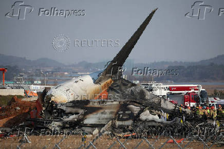 Aircraft crash in South Korea