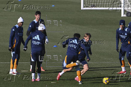 Entrenamiento del Real Madrid