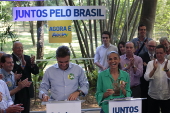 Acio Neves recebe o apoio de Marina Silva