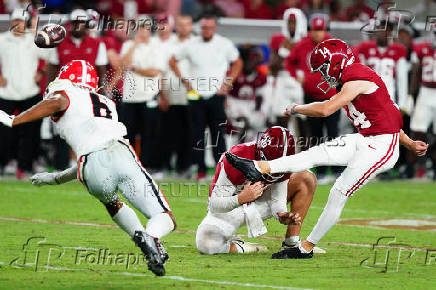 NCAA Football: Georgia at Alabama