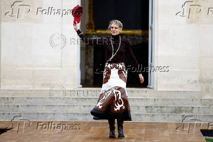 Gabriela Hearst Spring/Summer 2025 collection at Paris Fashion Week