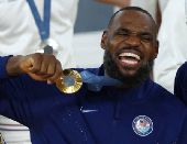 FILE PHOTO: Basketball - Men's Victory Ceremony