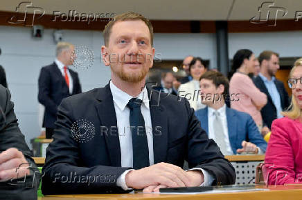 Plenum session of Saxony state parliament, in Dresden