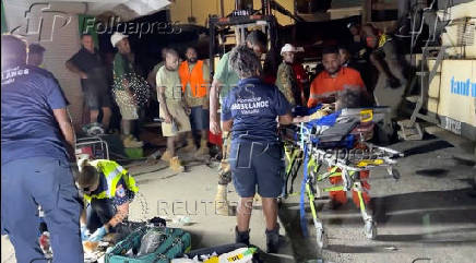 Aftermath of a strong earthquake in Port Vila