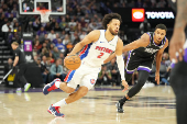 NBA: Detroit Pistons at Sacramento Kings