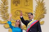 Nicolas Maduro is sworn in for his third term as Venezuela's President, in Caracas