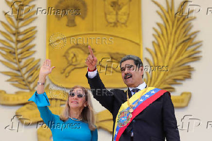 Nicolas Maduro is sworn in for his third term as Venezuela's President, in Caracas