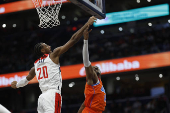 NBA: Oklahoma City Thunder at Washington Wizards