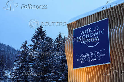 FILE PHOTO: 54th WEF annual meeting in Davos