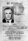 Passaporte do nazista Herbert Cukurs,