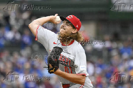 MLB: Cincinnati Reds at Chicago Cubs