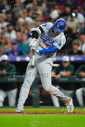 MLB: Los Angeles Dodgers at Colorado Rockies