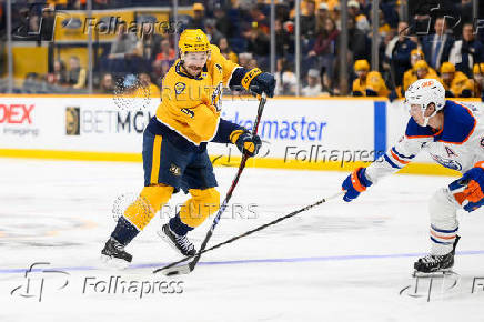 NHL: Edmonton Oilers at Nashville Predators