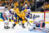 NHL: Edmonton Oilers at Nashville Predators