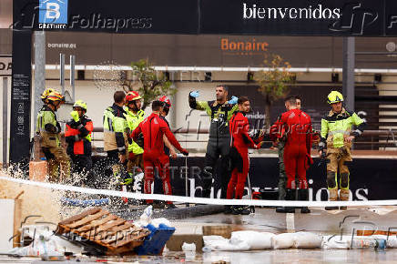 Aftermath of floods in Spain