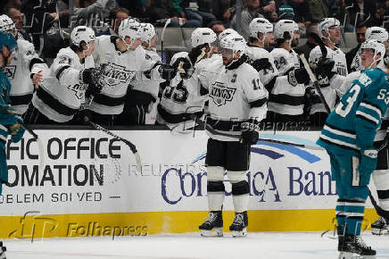 NHL: Los Angeles Kings at San Jose Sharks