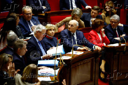 Questions to the government session at the National Assembly in Paris