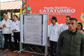 Signing of the Social Pact for Catatumbo, in Tibu