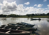 Canoas no rio Jequitinhonha