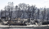 Park Fire in Butte County, Califonria burns over 170,000 acres
