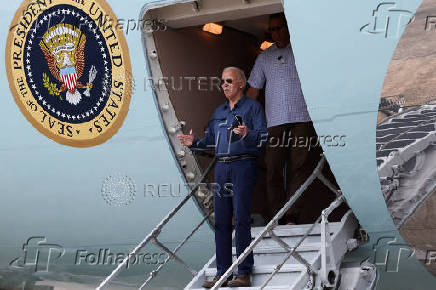 U.S. President Joe Biden visits Manaus