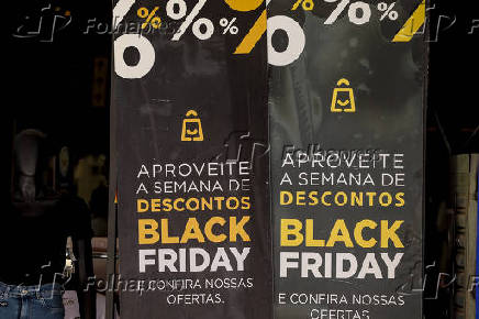 Lojistas preparam as ofertas para a Black Friday