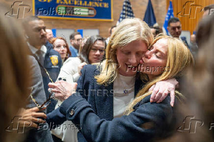 Jessica Tisch is sworn in as New York City Police Department Commissioner