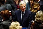 Questions to the government session at the National Assembly in Paris