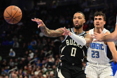 NBA: Orlando Magic at Milwaukee Bucks