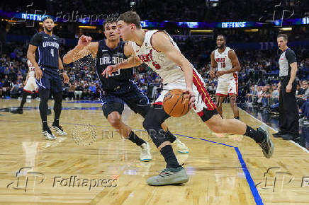 NBA: Miami Heat at Orlando Magic