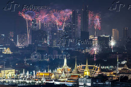 New Year celebrations in Bangkok