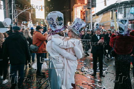 New York Times Square New Years Eve Celebration