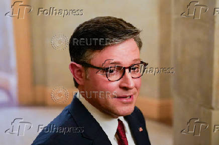 U.S. representatives gather to vote for their new Speaker of the House on the first day of the new Congress at the U.S. Capitol in Washington